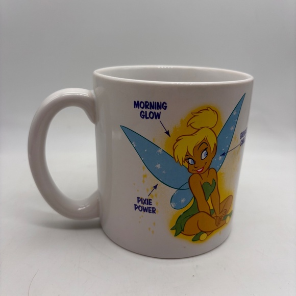 Disney Store Tinkerbell Magical Mornings Character Large Ceramic Coffee Mug - Picture 7 of 15